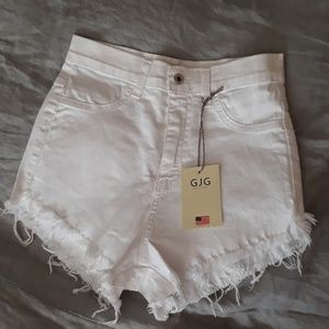 GJG denim Shorts - High waist GJG denim shorts size L GJG denim Shorts - High waist GJG denim shorts size L